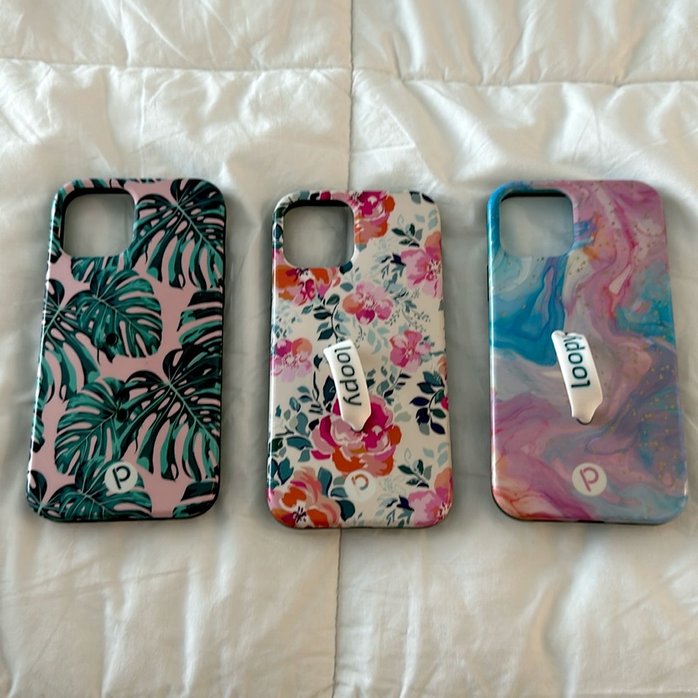 3 iPhone 12 Loopy Covers